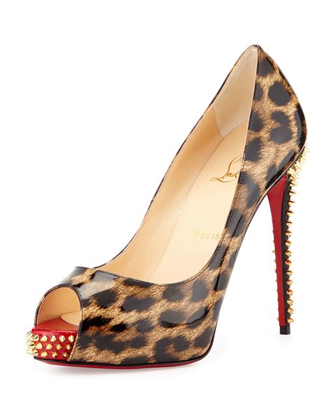 Unleash Your Wild Side with Christian Louboutin Leopard Print Heels